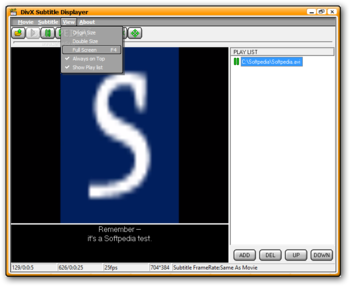 DivX Subtitle Displayer screenshot 3