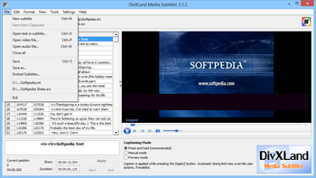 DivXLand Media Subtitler screenshot 2