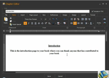 DIYwrite Book Creator screenshot