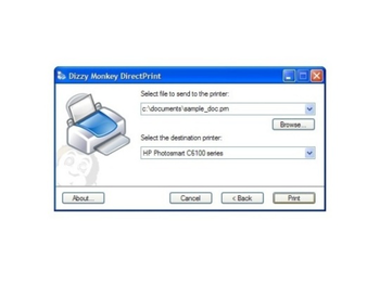 Dizzy Monkey DirectPrint screenshot 2