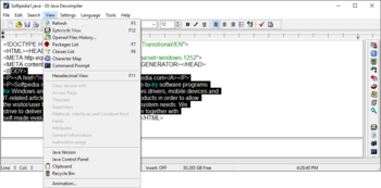 DJ Java Decompiler screenshot 5