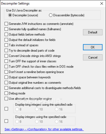 DJ Java Decompiler screenshot 8
