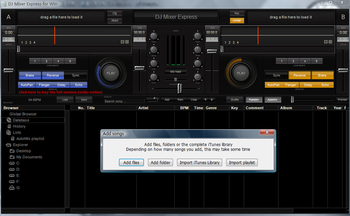 DJ Mixer Express for Windows screenshot 2