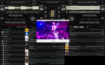 DJ Mixer Express screenshot