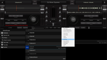 DJ Mixer Express screenshot