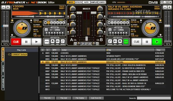 DJ ProMixer NB Netbook Edition screenshot 2