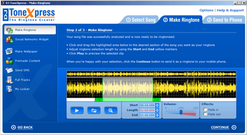 DJ ToneXpress The Ringtone Creator screenshot 2