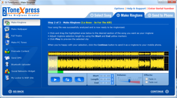 DJ ToneXpress The Ringtone Creator screenshot 3