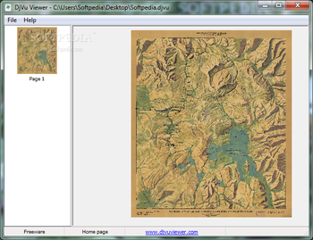 DjVu Viewer screenshot