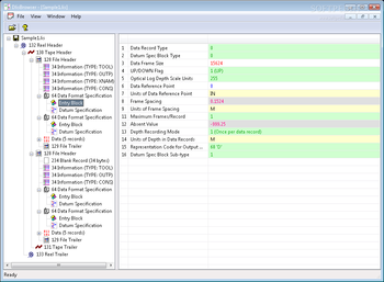 DlisBrowser screenshot