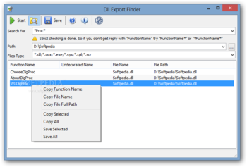 Dll Export Finder screenshot