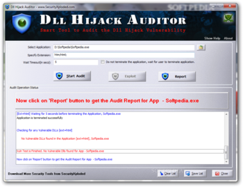 Dll Hijack Auditor screenshot