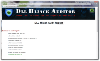 Dll Hijack Auditor screenshot 2