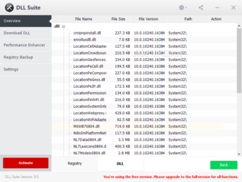 DLL Suite screenshot 2