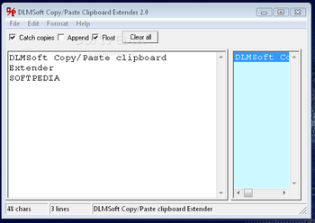 DLMSoft Copy/Paste Clipboard Extender screenshot