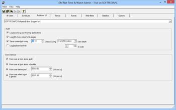 DM Net Time & Watch Administrator screenshot 3