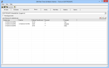 DM Net Time & Watch Administrator screenshot 4