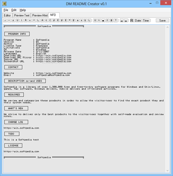 DM README Creator screenshot 3