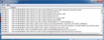 DM SysLog Monitor screenshot