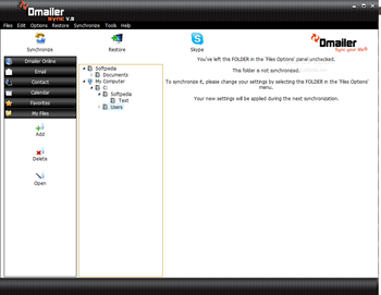 Dmailer Sync U3 screenshot 5