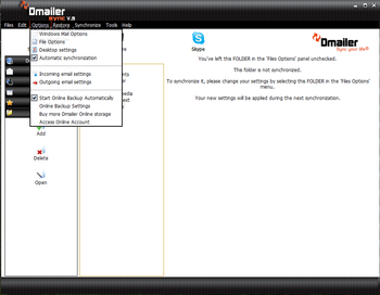 Dmailer Sync U3 screenshot 6