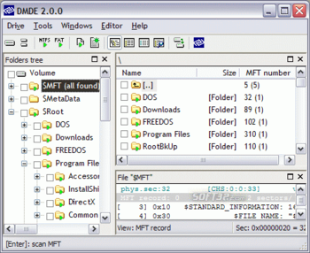DMDE (DM Disk Editor and Data Recovery) screenshot 3