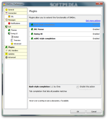 DMDirc screenshot 11