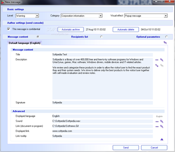 dMessage screenshot 2