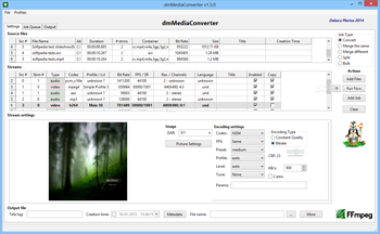 dmMediaConverter screenshot