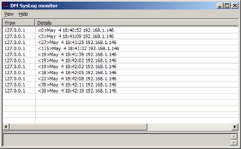 DmSysLog screenshot