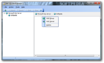 DMT SQL Block Monitor screenshot