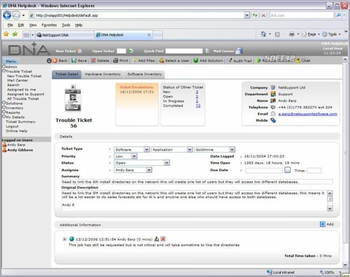 DNA Helpdesk screenshot 3