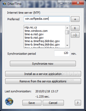 DNetTime screenshot