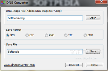 DNG Converter screenshot