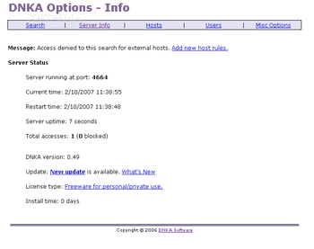 DNKA screenshot