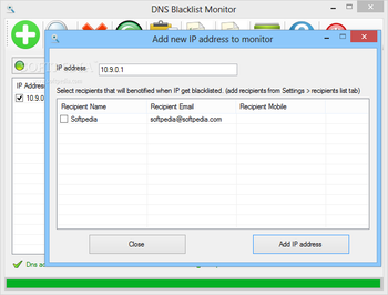 DNS Blacklist Monitor screenshot 2