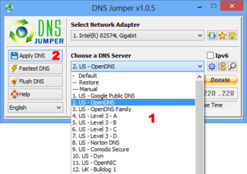 Dns Jumper screenshot 2