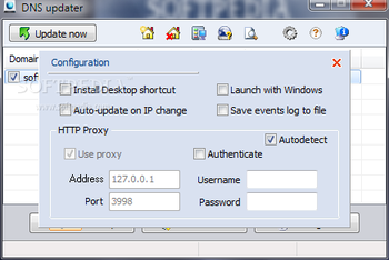 DNS updater screenshot 3