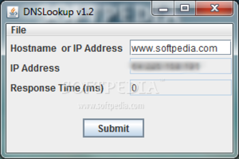 DNSLookup screenshot
