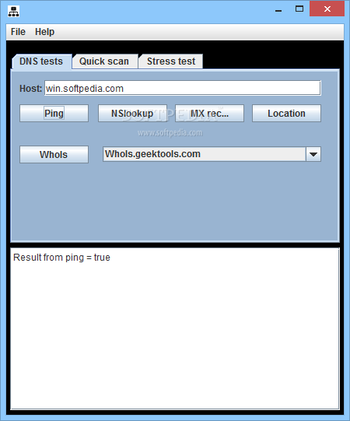 DNSThing screenshot