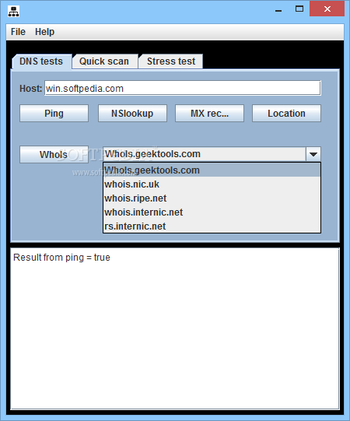 DNSThing screenshot 2