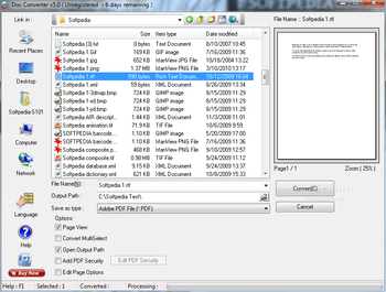 Doc Converter screenshot
