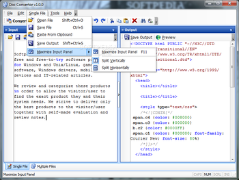 Doc Convertor screenshot 4