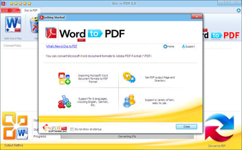 Doc to PDF screenshot