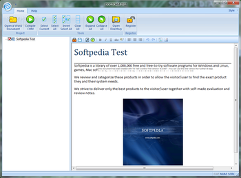 DOC2CHM screenshot