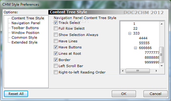 DOC2CHM screenshot 5