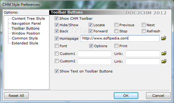 DOC2CHM screenshot 7