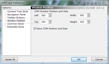 DOC2CHM screenshot 8