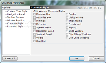 DOC2CHM screenshot 9