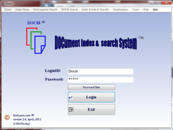 Docis screenshot